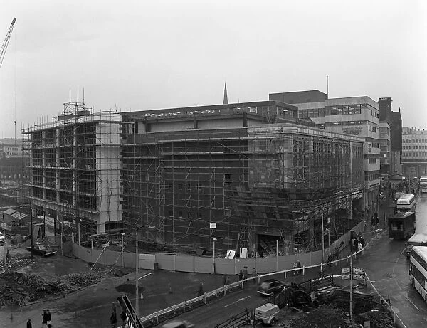 Walshs department store in Sheffield prior to its redevelopment, South Yorkshire, 1967