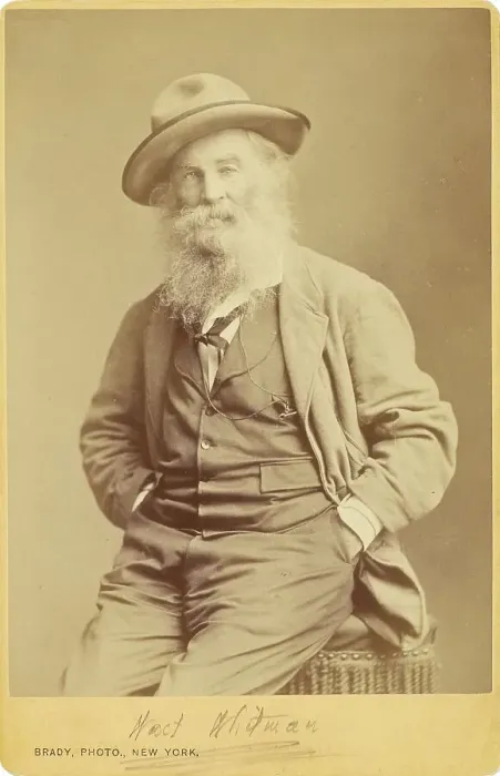 Framed Print : Walt Whitman, about 1870. Creator: Mathew Brady Framed Print : Walt Whitman, about 1870. Creator: Mathew Brady