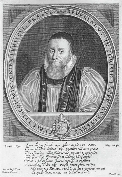 Framed Print : Walter Curll (Curle), Bishop of Winchester (1575-1647), 17th century. Artist: Thomas Cecill Framed Print : Walter Curll (Curle), Bishop of Winchester (1575-1647), 17th century. Artist: Thomas Cecill