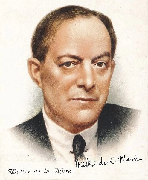 Walter de la Mare, 1937. Artist: Walter de la Mare