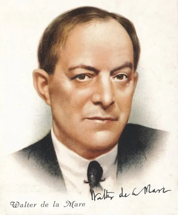 Framed Print : Walter de la Mare, 1937. Artist: Walter de la Mare