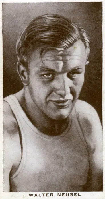 Framed Print : Walter Neusel, German boxer, 1938 Framed Print : Walter Neusel, German boxer, 1938