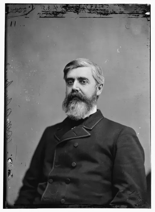 Framed Print : Walter Quintin Gresham, between 1870 and 1880. Creator: Unknown Framed Print : Walter Quintin Gresham, between 1870 and 1880. Creator: Unknown