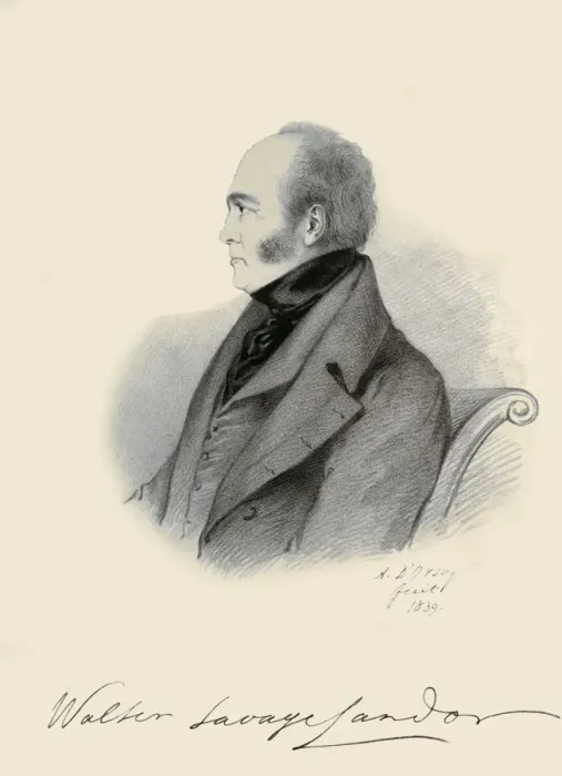 Framed Print : Walter Savage Landor, 1839. Creators: Alfred d Orsay, Richard James Lane Framed Print : Walter Savage Landor, 1839. Creators: Alfred d Orsay, Richard James Lane