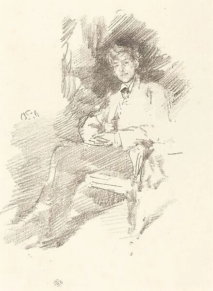 Walter Sickert, 1895. Creator: James Abbott McNeill Whistler