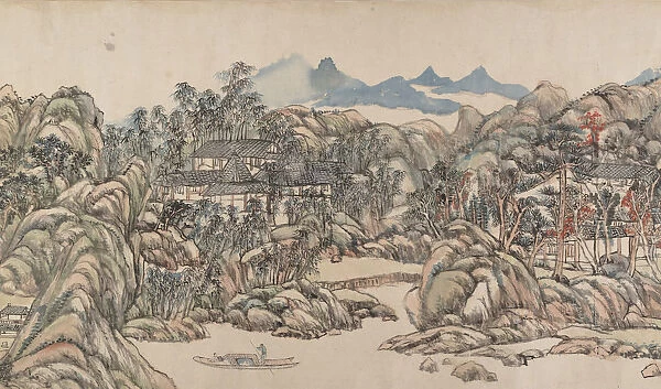 Wangchuan Villa, dated 1711. Creator: Wang Yuanqi