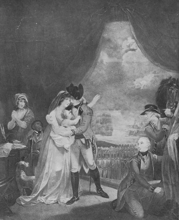 Framed Print : War, 1798 (1909). Artist: John Whessell Framed Print : War, 1798 (1909). Artist: John Whessell