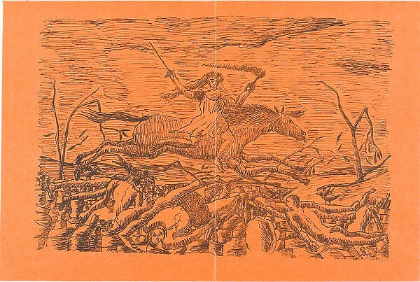 War, 1894. Creator: Henri Rousseau