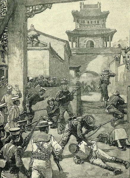 The War In China: The Fighting at Tientsin, July 1900, (c1900). Creator: H.M.P