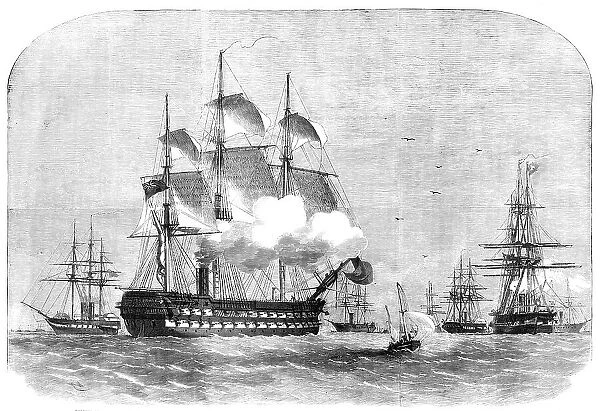 The War in China - Naval Reinforcements for the China Squadron, 1857. Creator: Unknown