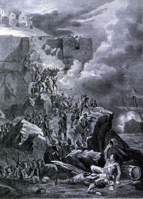 Framed Print : War against England, second English rule (1763 - 1782), loss of the island of Menorca Framed Print : War against England, second English rule (1763 - 1782), loss of the island of Menorca