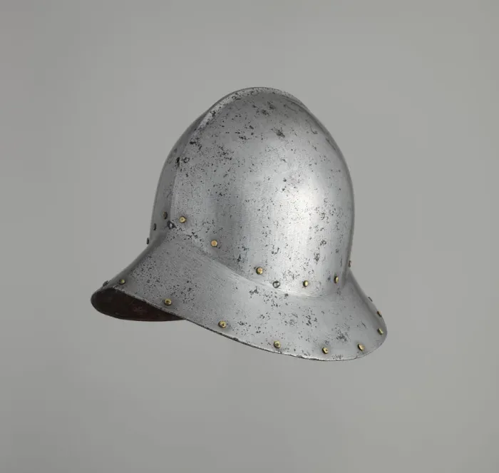 Framed Print : War Hat, Spanish, late 15th century. Creator: Unknown Framed Print : War Hat, Spanish, late 15th century. Creator: Unknown