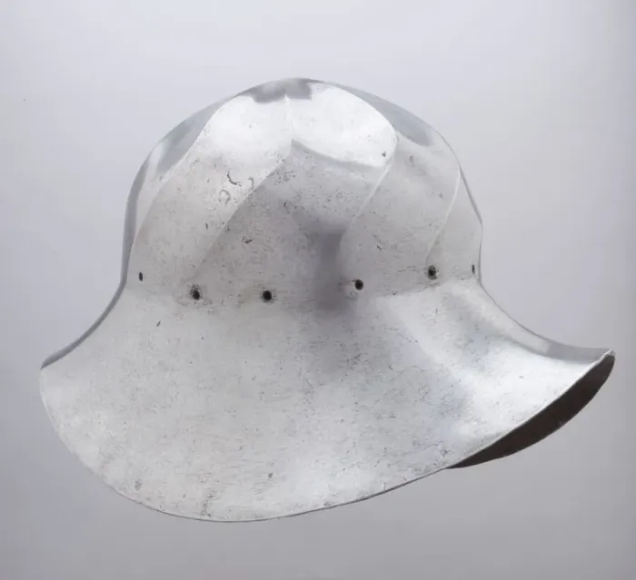 Framed Print : War Hat, Western European, probably Burgundy or Flanders, ca. 1475. Creator: Unknown Framed Print : War Hat, Western European, probably Burgundy or Flanders, ca. 1475. Creator: Unknown