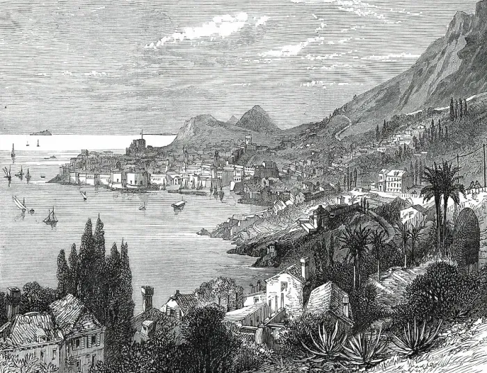 Framed Print : The War in the Herzegovina: Ragusa, Dalmatia, 1876. Creator: Unknown Framed Print : The War in the Herzegovina: Ragusa, Dalmatia, 1876. Creator: Unknown