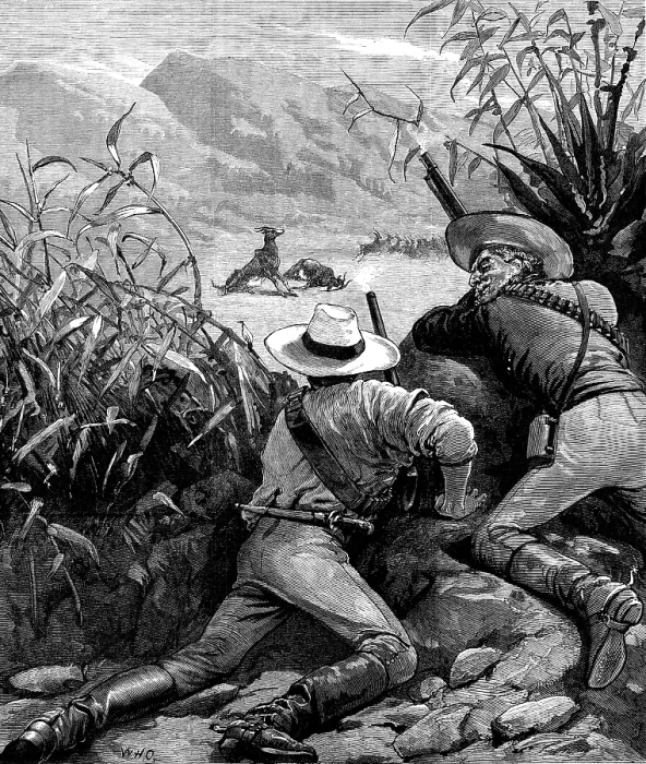 Framed Print : The War in the Transvaal: how the Boers become good marksmen, 1881. Creator: Unknown