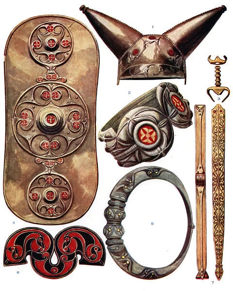 War trappings of the ancient Britons, 1933-1934