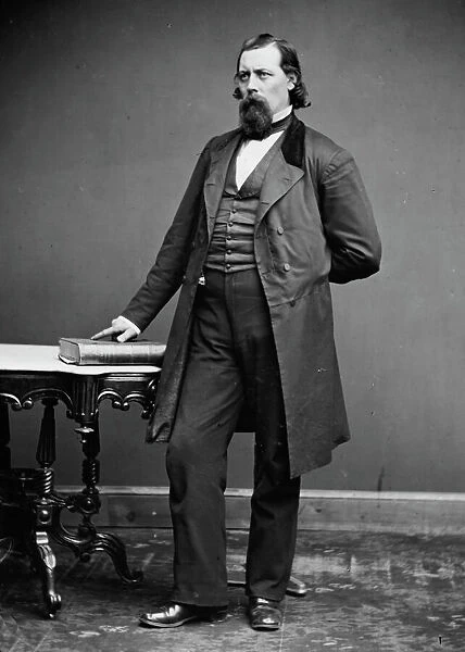 Ward Hill Lamon of Pennsylvania, between 1855 and 1865. Creator: Unknown