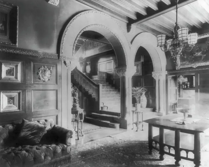 Framed Print : Warder Home, 1900. Creator: Frances Benjamin Johnston Framed Print : Warder Home, 1900. Creator: Frances Benjamin Johnston