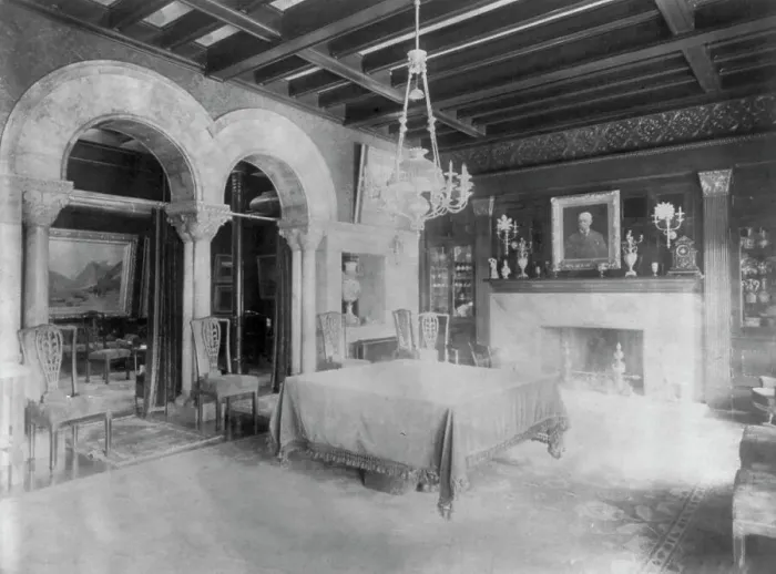 Framed Print : Warder House, Washington, D.C. 1900?. Creator: Frances Benjamin Johnston Framed Print : Warder House, Washington, D.C. 1900?. Creator: Frances Benjamin Johnston