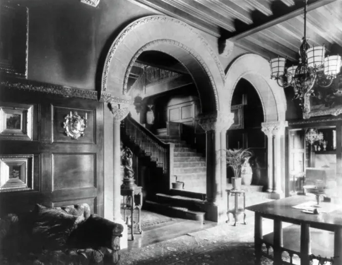 Framed Print : Warder House, Washington, D.C. 1900?. Creator: Frances Benjamin Johnston Framed Print : Warder House, Washington, D.C. 1900?. Creator: Frances Benjamin Johnston
