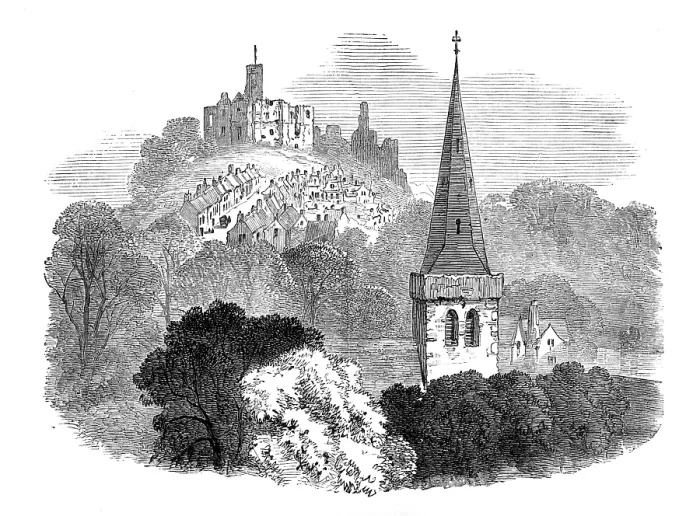 Framed Print : Warkworth, 1881. Creator: Unknown
