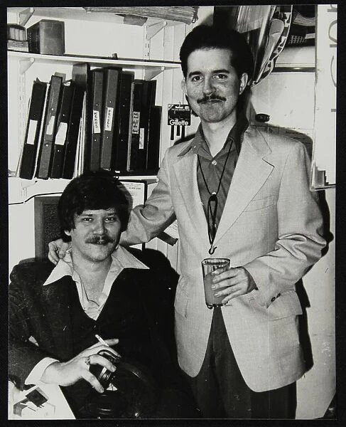 Warren Vache and Scott Hamilton at the Pizza Express, London, 16 February, 1979. Artist