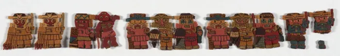 Framed Print : Warrior Fragments, Peru, 100 B. C. / A. D. 200. Creator: Unknown Framed Print : Warrior Fragments, Peru, 100 B. C. / A. D. 200. Creator: Unknown