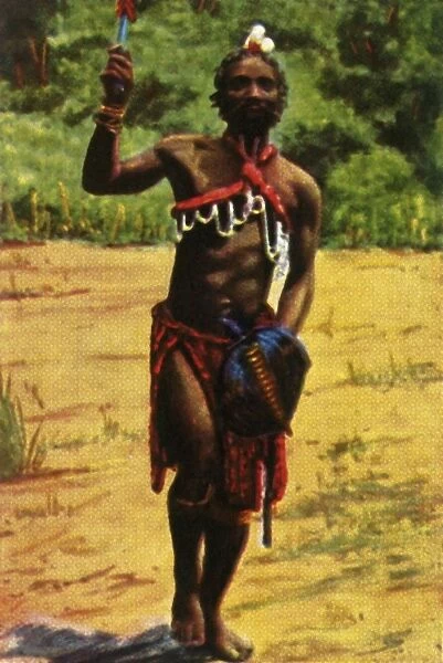 Warrior, South Africa, c1928. Creator: Unknown