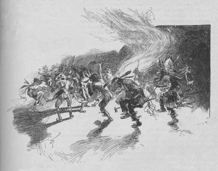 Framed Print : The Warriors Danced the War-Dance, 1902 Framed Print : The Warriors Danced the War-Dance, 1902