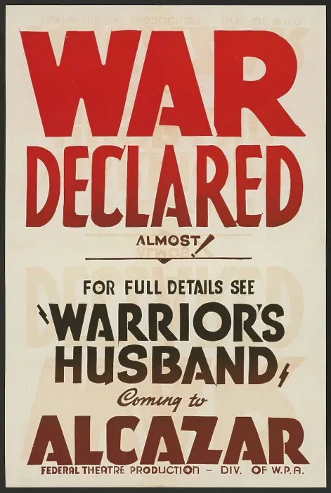 Framed Print : The Warrior's Husband, San Francisco, 1937. Creator: Unknown Framed Print : The Warrior's Husband, San Francisco, 1937. Creator: Unknown