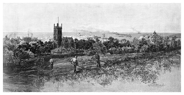 Warrnambool, 1886. Artist: Albert Henry Fullwood