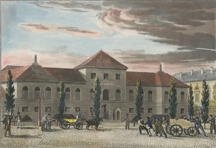 Framed Print : The Warsaw Arsenal, 1829 Framed Print : The Warsaw Arsenal, 1829