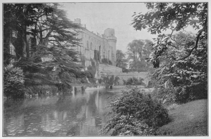 Framed Print : Warwick Castle, c1896. Artist: Frith & Co Framed Print : Warwick Castle, c1896. Artist: Frith & Co