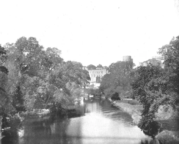 Framed Print : Warwick Castle, Warwickshire, 1894. Creator: Unknown Framed Print : Warwick Castle, Warwickshire, 1894. Creator: Unknown