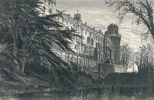 Warwick Castle from the West, c19th century