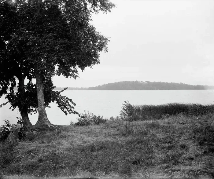 Framed Print : Waseca, Minn. Clear Lake and Maplewood, between 1880 and 1899. Creator: Unknown Framed Print : Waseca, Minn. Clear Lake and Maplewood, between 1880 and 1899. Creator: Unknown