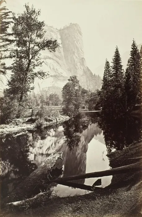 Framed Print : Washington Column, Printed 1866 circa. Creator: Carleton Emmons Watkins Framed Print : Washington Column, Printed 1866 circa. Creator: Carleton Emmons Watkins