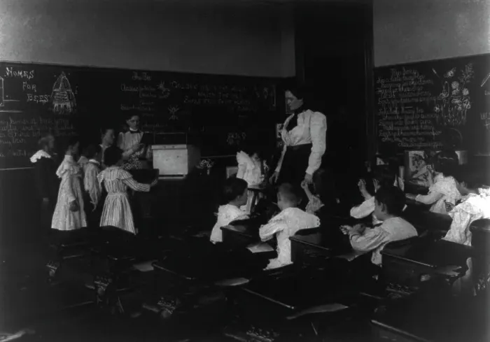 Framed Print : Washington, D.C. Public Schools - classroom scenes and school activities, (1899?). Creator: Frances Benjamin Johnston Framed Print : Washington, D.C. Public Schools - classroom scenes and school activities, (1899?). Creator: Frances Benjamin Johnston