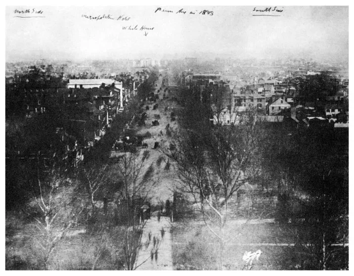 Framed Print : Washington DC, USA, 1843 (1955) Framed Print : Washington DC, USA, 1843 (1955)