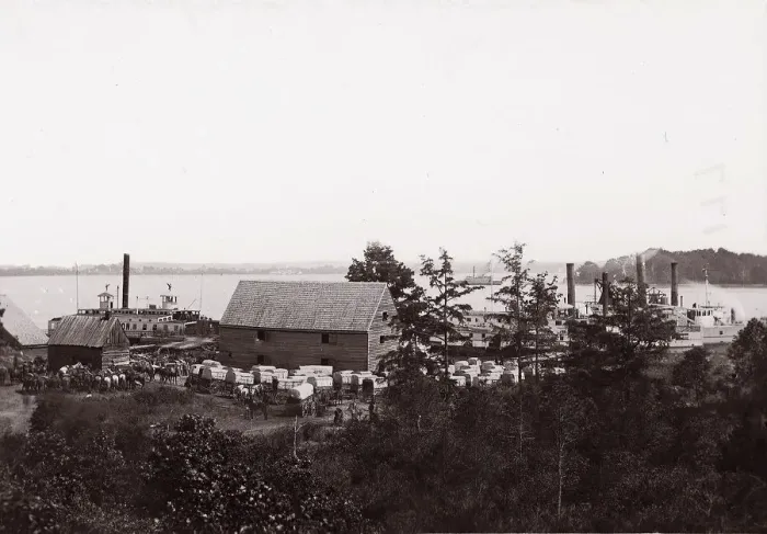 Framed Print : Washington. Harewood Hospital, 1861-65. Creator: Unknown