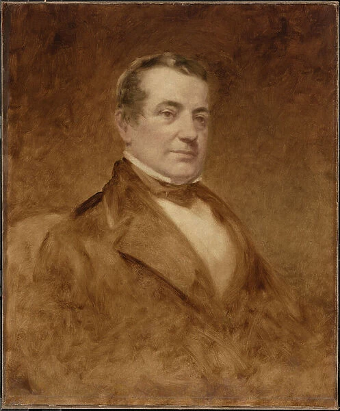 Washington Irving, 1860. Creator: Charles Loring Elliott