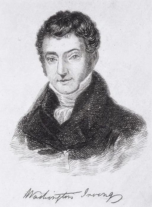 Framed Print : Washington Irving, 1894. Creator: Unknown