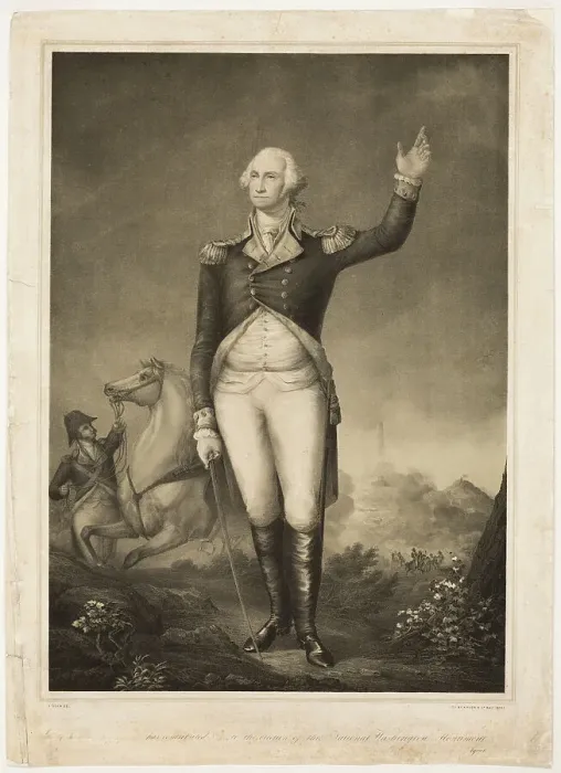 Framed Print : Washington Monument, 1846. Creator: August Hoen Framed Print : Washington Monument, 1846. Creator: August Hoen
