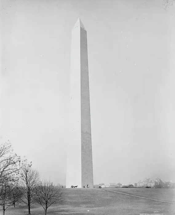 Framed Print : Washington Monument, Washington, D.C. c1903. Creator: William H. Jackson Framed Print : Washington Monument, Washington, D.C. c1903. Creator: William H. Jackson