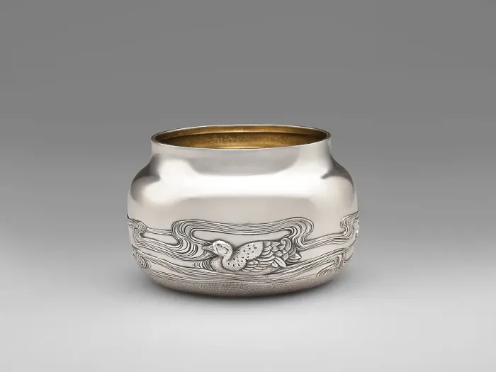 Framed Print : Waste bowl, 1881. Creators: Dominick and Haff, Giles Brothers and Company Framed Print : Waste bowl, 1881. Creators: Dominick and Haff, Giles Brothers and Company