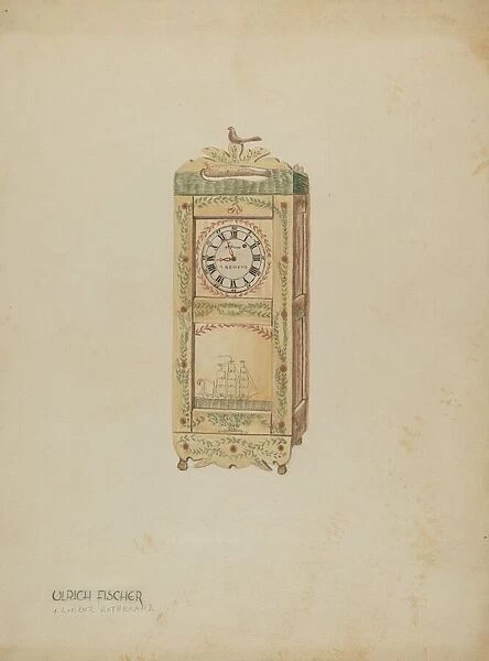 Watch Clock, 1935  /  1942. Creator: Ulrich Fischer