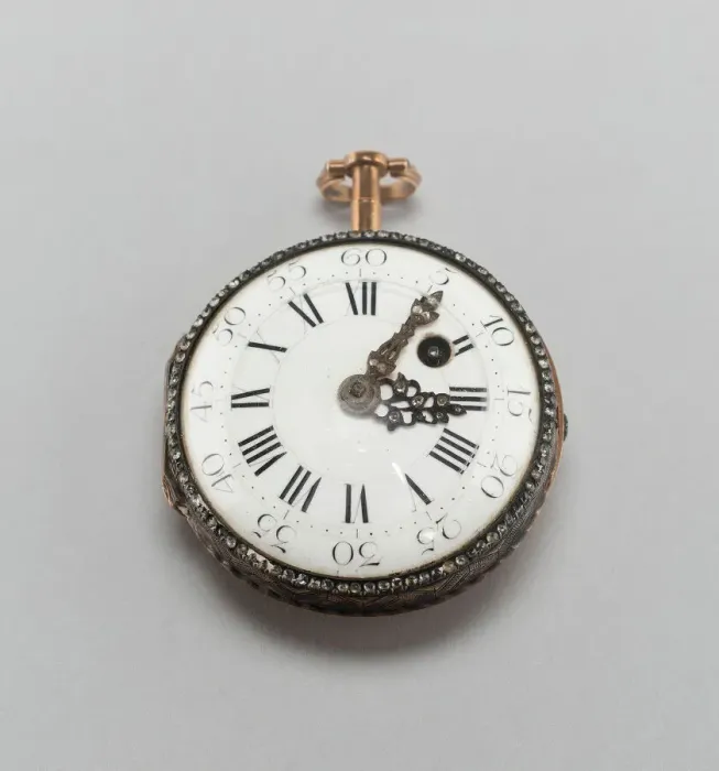 Framed Print : Watch, France, Mid to late 18th century. Creator: Unknown Framed Print : Watch, France, Mid to late 18th century. Creator: Unknown