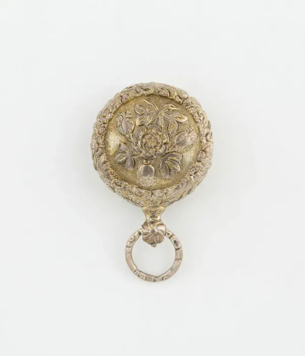 Framed Print : Watch-Shaped Vinaigrette, Birmingham, 1824 / 25. Creator: Joseph Willmore Framed Print : Watch-Shaped Vinaigrette, Birmingham, 1824 / 25. Creator: Joseph Willmore