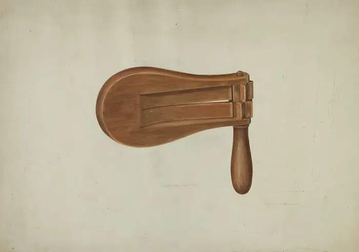 Framed Print : Watchman's Rattle, c. 1941. Creator: Leonard Battee Framed Print : Watchman's Rattle, c. 1941. Creator: Leonard Battee