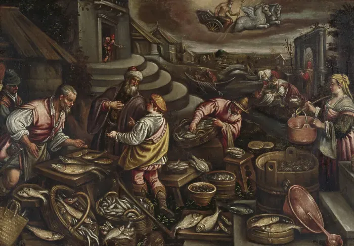 Framed Print : Water, c16th century. Creator: Unknown Framed Print : Water, c16th century. Creator: Unknown